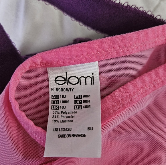Elomi Matilda and Charlie bras, size 40M US // 40J UK - Picture 7 of 8